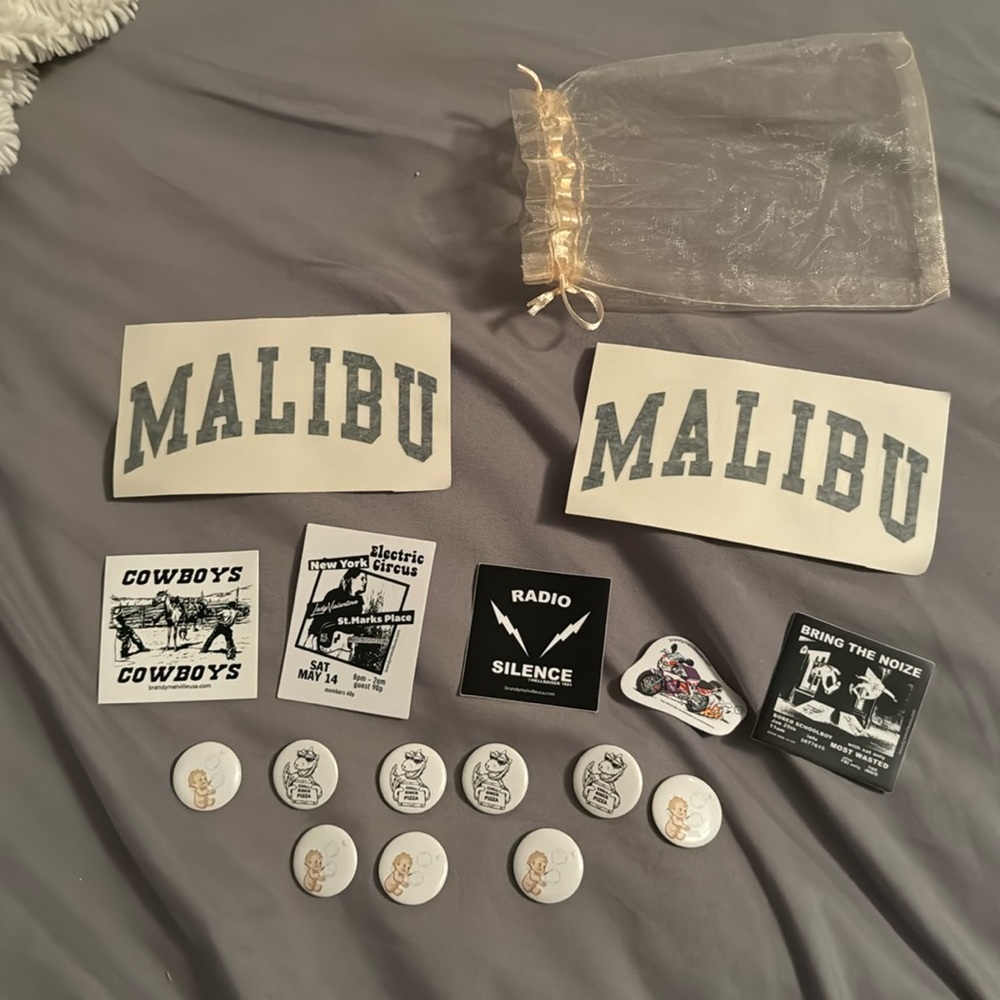 Brandy Melville Stickers and Pins